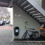 Treppenaufgang zum Zwischenstand