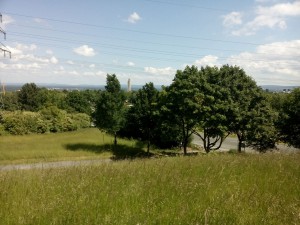 Monte: Blick Richtung Südstadt